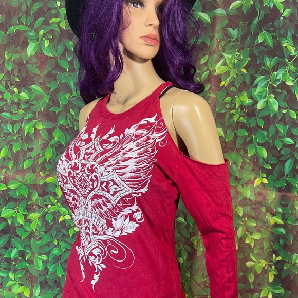 Affliction Women’s T-Shirt - Picture 8 of 14